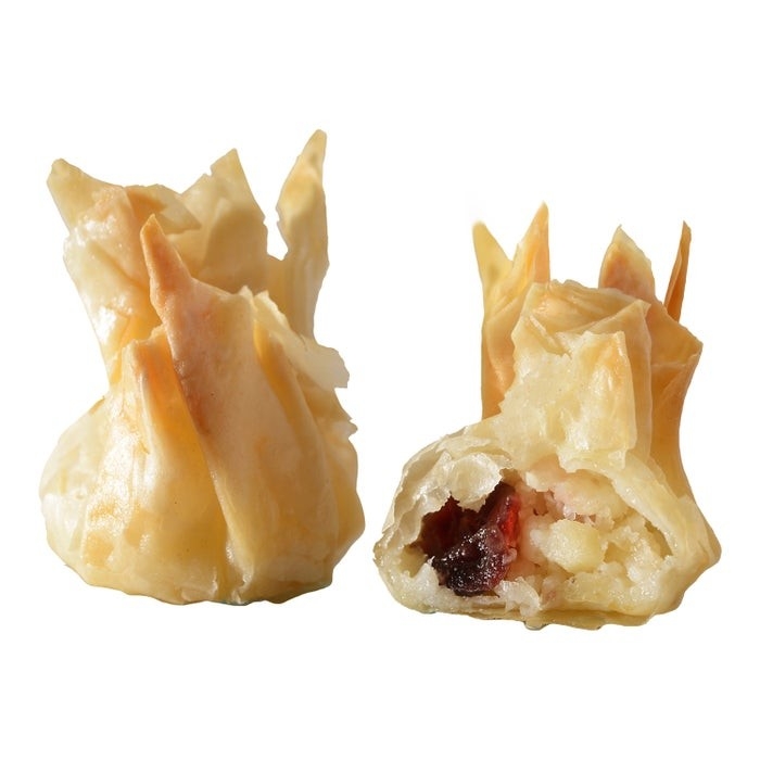 BALUCHON PATE FILO BRIE CANNEBERGE 20 MISE EN BOUCHE
