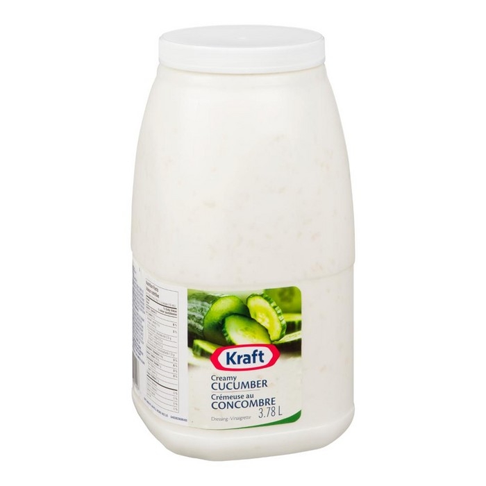 VINAIGRETTE CONCOMBRE SANS GLUTEN 2 X 3.78 L KRAFT