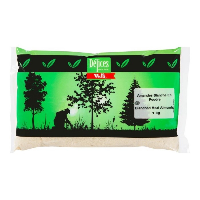 AMANDE BLANCHE MOULUE 1 kg SHAH